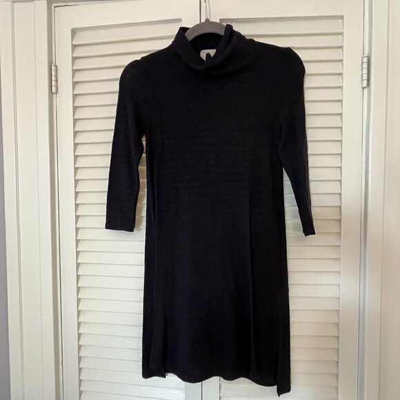 Anthropologie Puella mock neck dress XXSP black - Picture 7 of 12